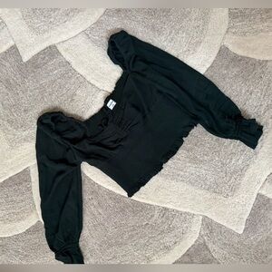 Sunday Best Emerald Deep Dark Green Blouse